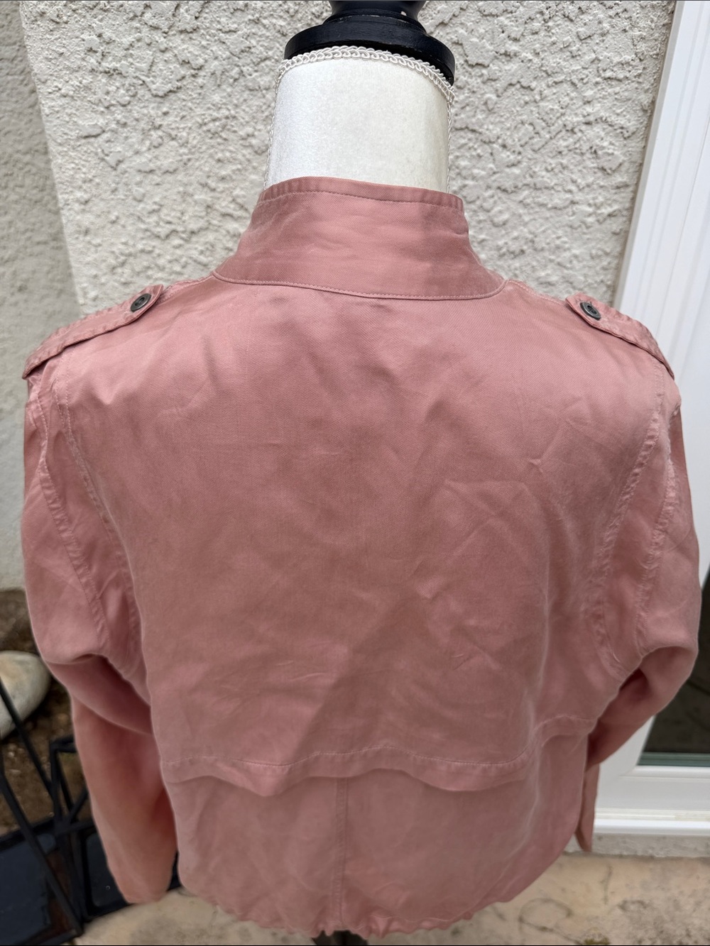 Rails Rowen Blush Lightweight Bomber Jacket Women's Size S - Picture 8 of 13